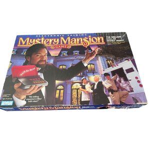 VTG 1995 Electronic Talking MYSTERY MANSION Game Parker Brothers 40380 Tested